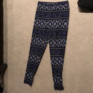 Patterned legging